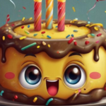 birthday cake emoji alpha phi alpha