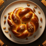 medovik transparent overhead shot